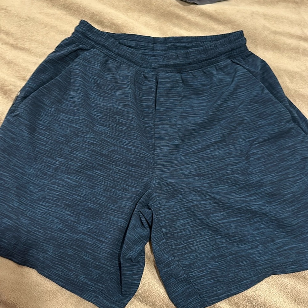 Lululemon men’s athletic shorts, 8 inch inseam